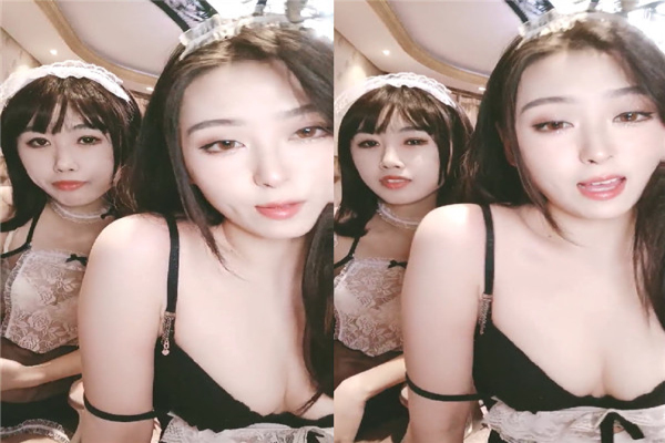 美女 小 姐 姐 带闺蜜一起 双 女 秀 女 仆 装舌 吻 互 揉 奶 子 假 屌 骑乘抽 插 自 慰 吸 吮 奶 子 舔 对 方 小 穴 非常 淫 骚